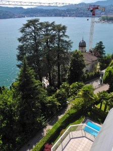 Villa Helios, as seen from our balcony.