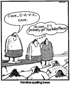 Primative Spelling Bees