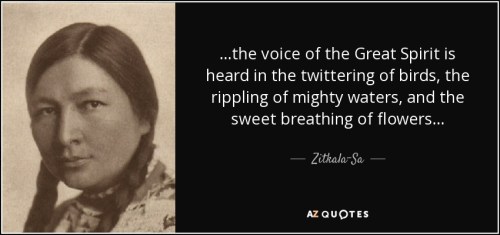 Zitkala-Ša quote