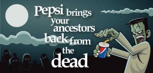 LIT - Pepsi, Chinese of Come Alive with the Pepsi Generation, 1963