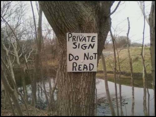 private-sign