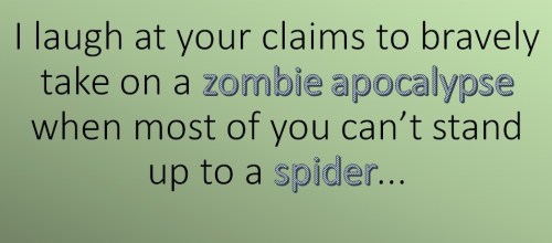 Zombie vs Spider