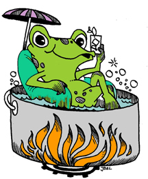 frog-in-a-pot