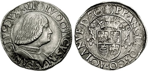 Duke of Milan's Testone