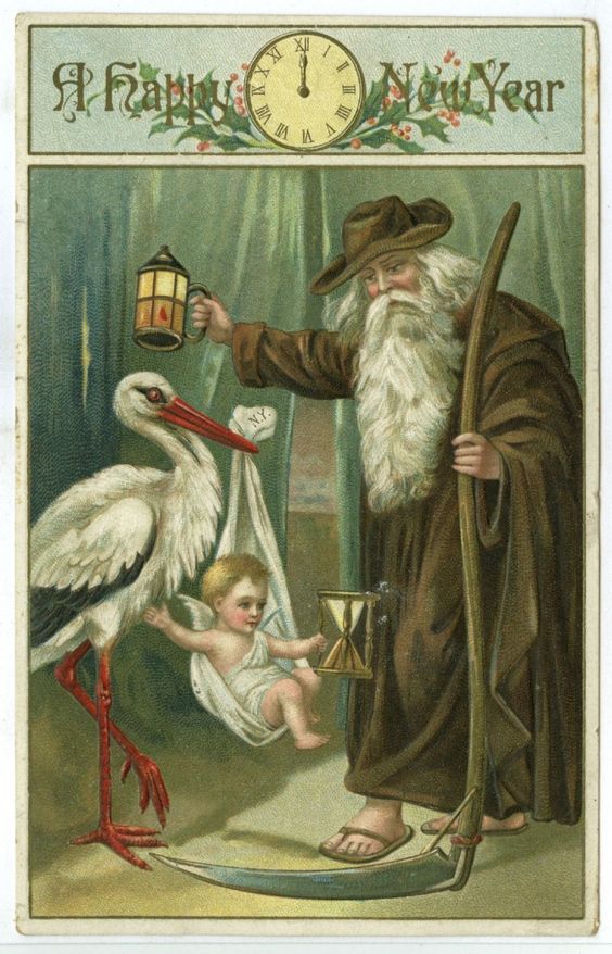 Happy New Year Vintage