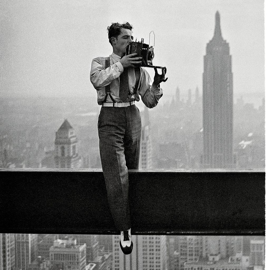 Charles C Ebbets, Photographer of Skyscraper images in the 1930s