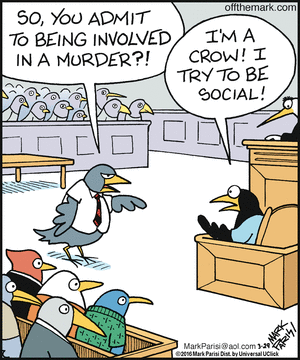 Collective Noun - Murder of Crows