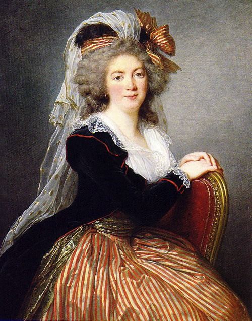 Genevieve-Sophie le Coulteux du Molay, 1788 by Elisabeth Louise Vigee Le Brun