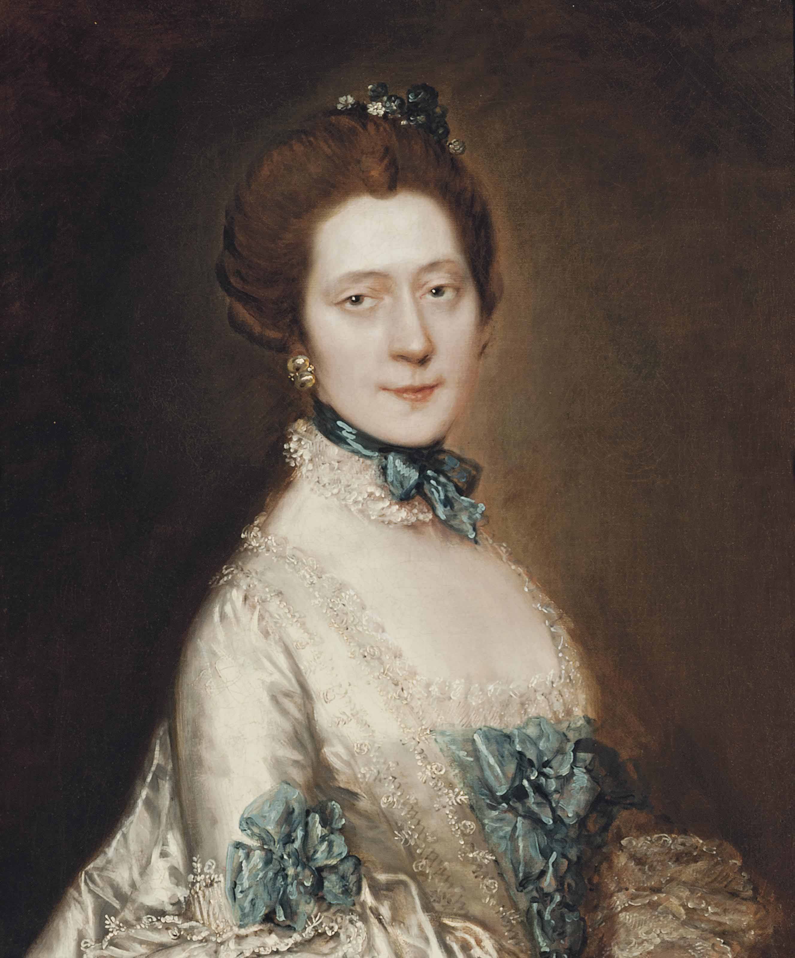 Thomas Gainsborough, 1727-1788 London, Portrait of Lady Anne Furye, née Greenly - born 1738