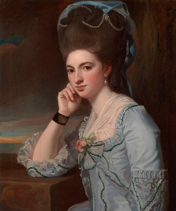 Young Woman in Powder Blue, ca. 1777
