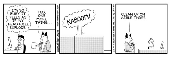 Dilbert -Head will explode